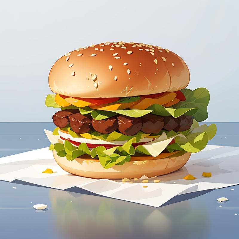 391696-372668092-best quality, ultra high res, ultra-detailed,incredibly detailed, foil package, big mac, fried meat, wet lettuce, melting cheese.png